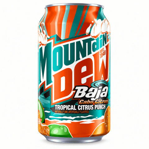 Mountain Dew Baja Blast Cabo Citrus 355ml günstig für nur price_variant_lowest kaufen bei Sweet Ranch