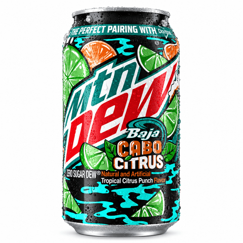 Mountain Dew Baja Blast Cabo Citrus Zero 355ml günstig für nur price_variant_lowest kaufen bei Sweet Ranch