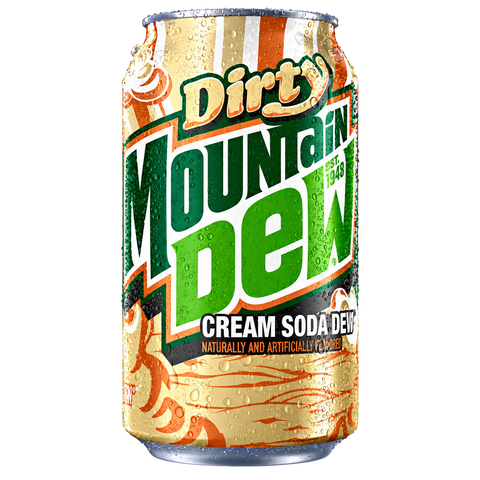 Mountain Dew Dirty Dew Cream Soda 355ml günstig für nur #price_variant_lowest# kaufen bei Sweet Ranch