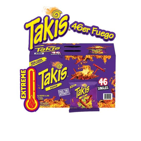46er Bundle Takis Fuego 28g [Best By / MHD 03.01.2024] günstig für nur #price_variant_lowest# kaufen bei Sweet Ranch