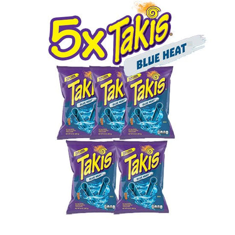 5er Bundle Takis Blue Heat 92,3g günstig für nur #price_variant_lowest# kaufen bei Sweet Ranch