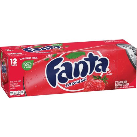 Fanta Strawberry 355ml [Best By / MHD 08.01.2024] günstig für nur #price_variant_lowest# kaufen bei Sweet Ranch