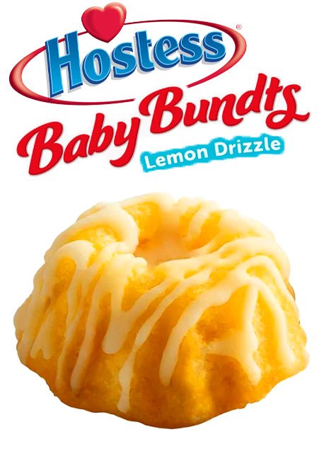 HOSTESS Baby Bundts Lemon Drizzle Cake 36g günstig für nur #price_variant_lowest# kaufen bei Sweet Ranch