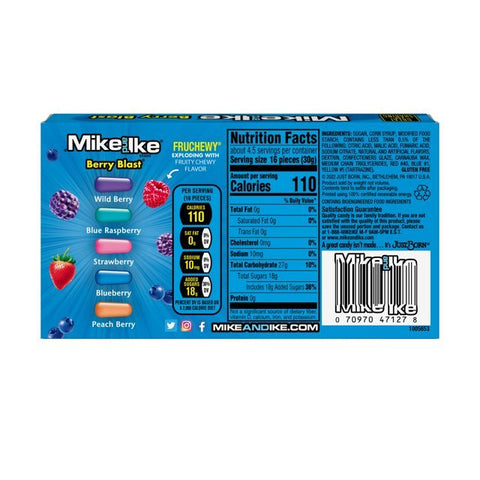Mike and Ike Berry Blast 22g günstig für nur #price_variant_lowest# kaufen bei Sweet Ranch