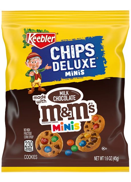 M&M's Keebler Deluxe Rainbow Cookies 45g günstig für nur #price_variant_lowest# kaufen bei Sweet Ranch