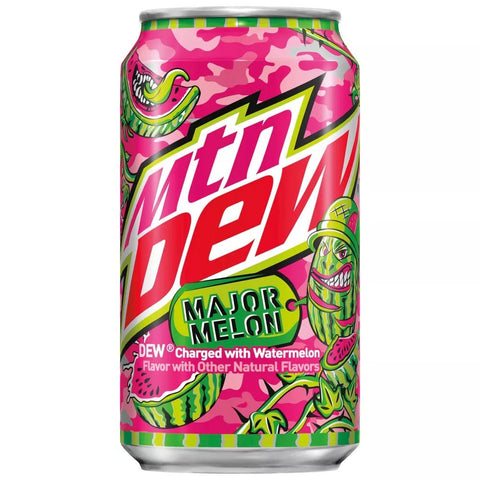 Mountain Dew Major Melon USA Original 355ml günstig für nur #price_variant_lowest# kaufen bei Sweet Ranch