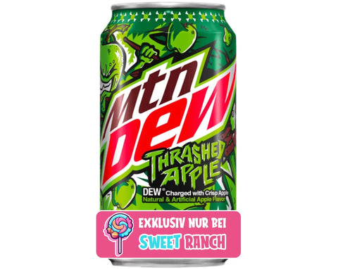 Mountain Dew Thrashed Apple 355ml günstig für nur #price_variant_lowest# kaufen bei Sweet Ranch