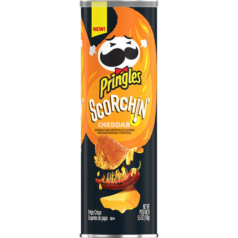 Pringles Scorchin' Cheddar Crisps 158g günstig für nur #price_variant_lowest# kaufen bei Sweet Ranch