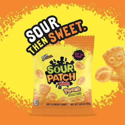 Sour Patch Kids Peach Bag 102g günstig für nur #price_variant_lowest# kaufen bei Sweet Ranch