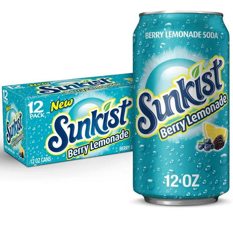 Sunkist Berry Lemonade 355ml günstig für nur #price_variant_lowest# kaufen bei Sweet Ranch
