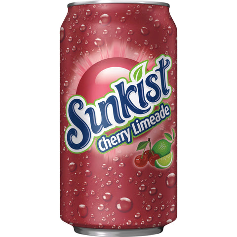 Sunkist Cherry Limeade 355ml [BEST BY / MHD 31.03.2024] günstig für nur #price_variant_lowest# kaufen bei Sweet Ranch