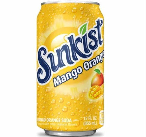 Sunkist Mango Orange 355ml [BEST BY / MHD 31.03.2024] günstig für nur #price_variant_lowest# kaufen bei Sweet Ranch