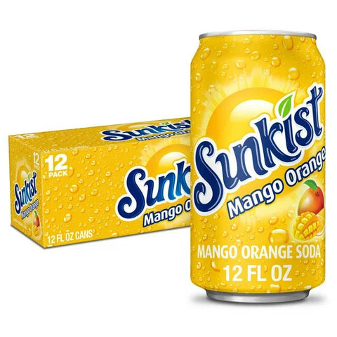 Sunkist Mango Orange 355ml [BEST BY / MHD 31.03.2024] günstig für nur #price_variant_lowest# kaufen bei Sweet Ranch