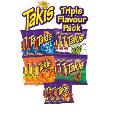 Takis Triple Flavour Pack günstig für nur #price_variant_lowest# kaufen bei Sweet Ranch