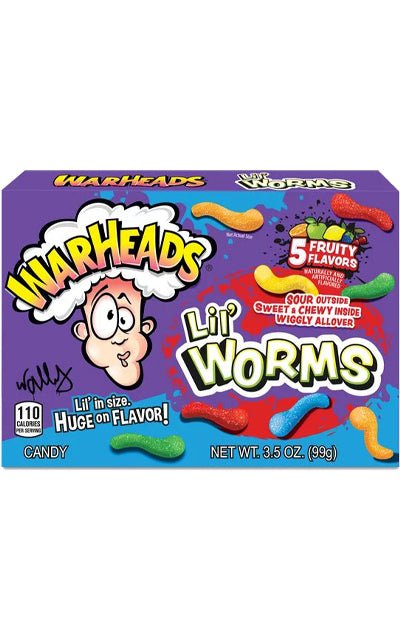 Warheads Lil' Worms 99g günstig für nur #price_variant_lowest# kaufen bei Sweet Ranch